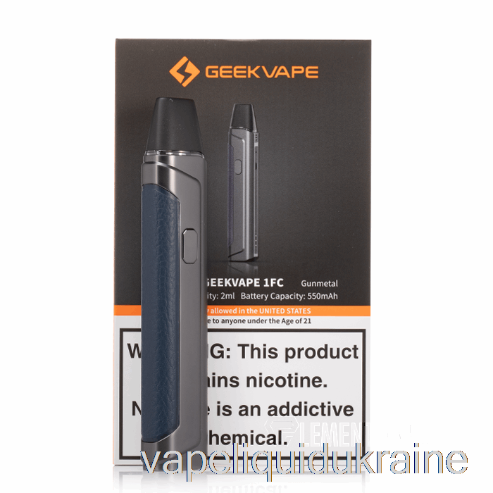 Vape Liquid Ukraine Geek Vape Aegis ONE & 1FC Pod System [1FC] Gunmetal